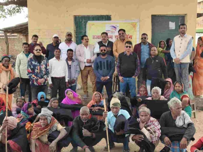 Hazaribagh Youth Wing Distributes 200 Blankets, Spreading a Message of Compassion