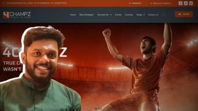 Ashik K’s Journey with 4Champz: Making Every Child a Champion