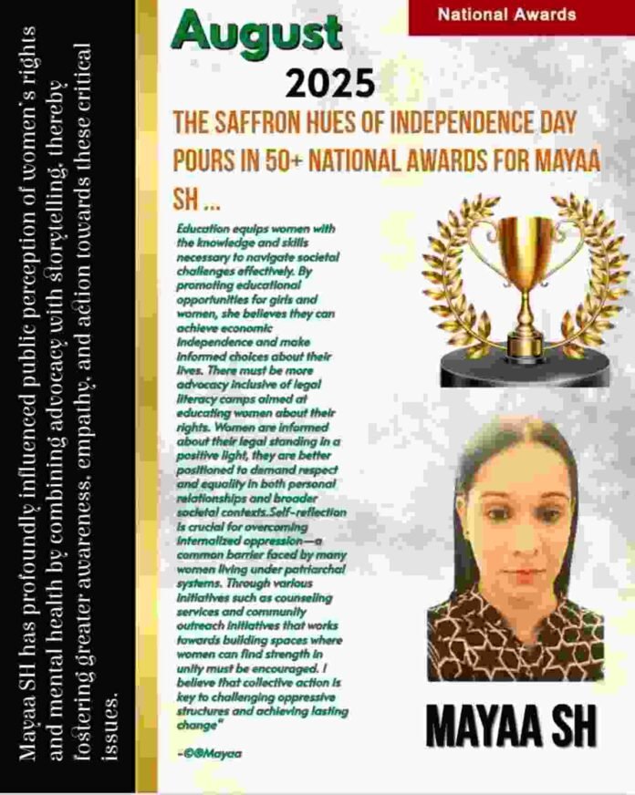 The Saffron Hues Of Independence Day Pours In 50+ National Awards For Mayaa SH