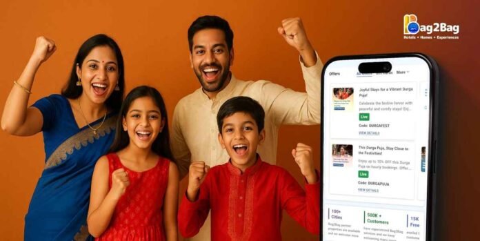 Free 11th hotel stay, Bag2Bag credit points, festive discounts 2025, Diwali hotel offers, New Year stay deals, save on hotel bookings