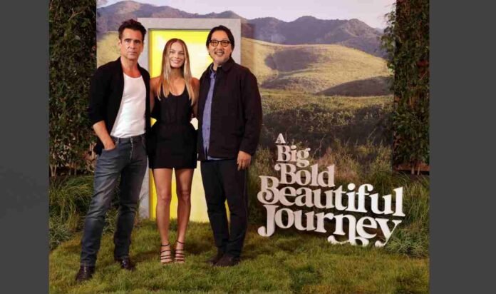 qqqq A Big Bold Beautiful Journey, Kogonada, Margot Robbie, Colin Farrell, Magical Realism, Sony Pictures Entertainment India, movie, film, new release, romance, drama, doors, cinematic, filmmaking, interview