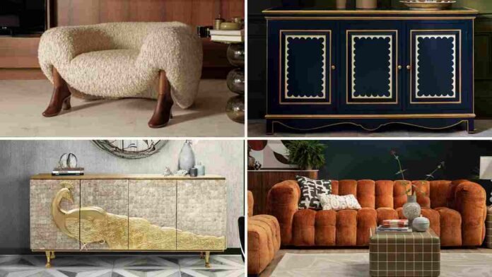 Lakkadhaara furniture, solid wood luxury furniture India, handcrafted wooden furniture, premium Indian furniture brand, luxury home furniture India