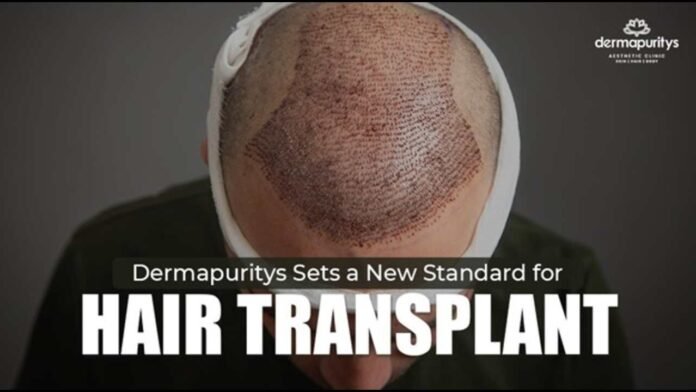 Best hair transplant clinic in Lucknow, hair restoration Lucknow, hair transplant Lucknow, Dermapuritys