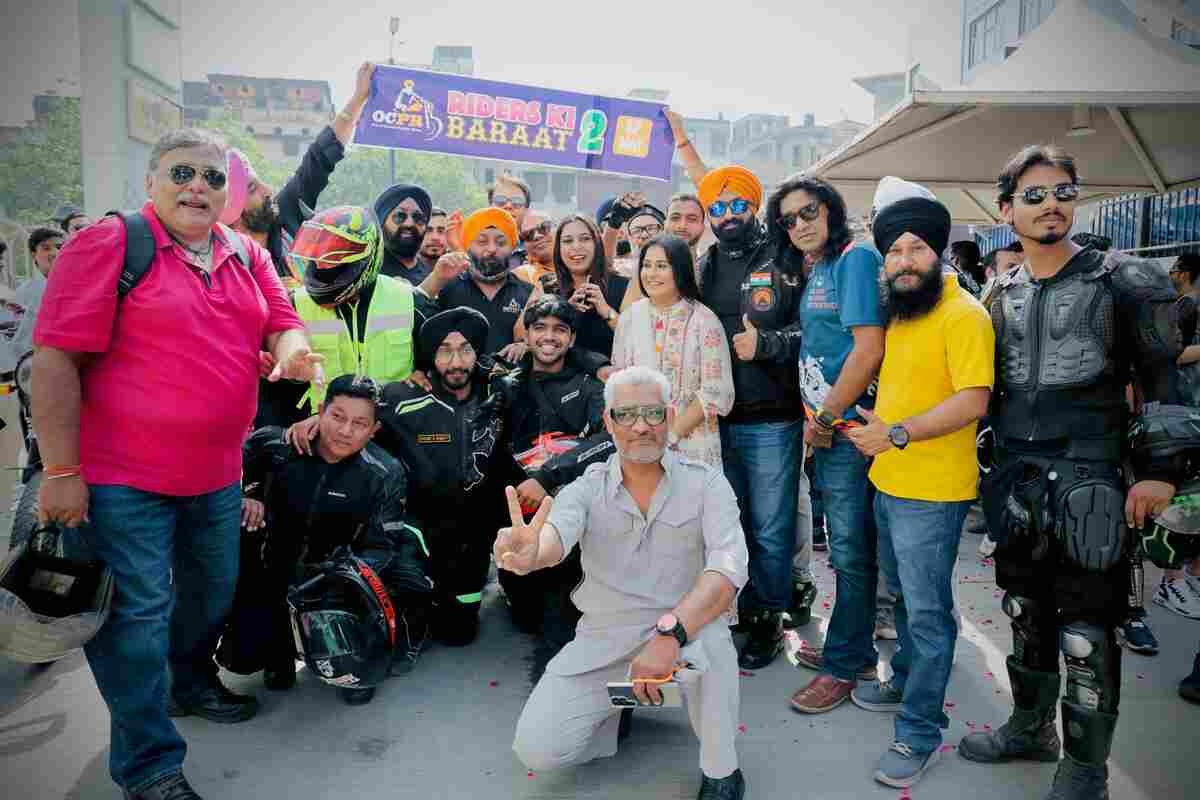 Riders Ki Baraat 2.0, Omaxe Chowk events, 1000+ bikers Delhi, Chandni Chowk bike rally, OCPR biking event